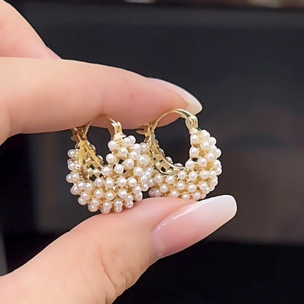 French Pearl Earrings / Boucles Perles Françaises