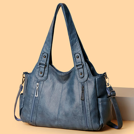 Cross-border Women's Bag Portable Shoulder Bag Large Capacity All-match Women's Tote Bag Vegetable Basket Bag Shoulder Crossbody Bag