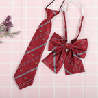 Wine red crown (tie collar flower)