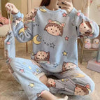 Star and moon girl velvet / M