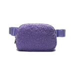 2215 plush material dark purple