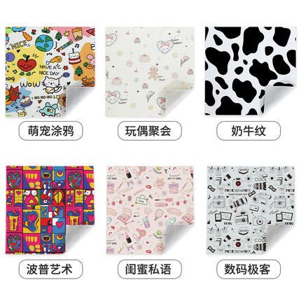 Magic Cloth Cosmetic Bag Explosive 100-patch Storage Bag Camera Sleeve Bag Micro Single iPad SLR Protective Cover