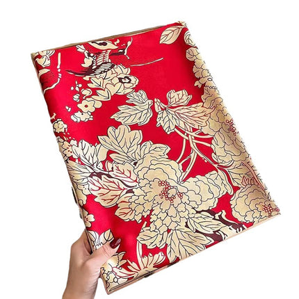 2024 New Arrival Li Brocade Satin Scarf Women's Elegant Printed Fashionable Scarf Spring Autumn Winter Scarf Scarf Shawl