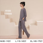Mt2037 gray long-sleeved trousers without chest pads / M (recommended 40-55kg )