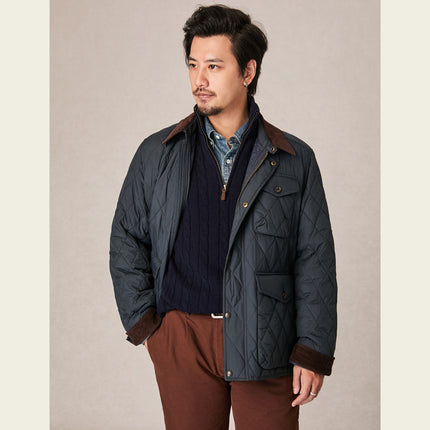 Winter Loose Outdoor Long-sleeved Cotton Warm Lapel Cotton-padded Jacket Stereo Patch Bag Thickened Jacket Light Luxury Retro Jacket