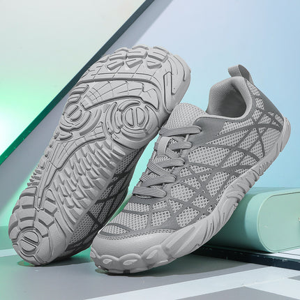 Men's Mountaineering Mesh Shoes Big Head Men's Shoes Wide Sole sneaker Wide Head Plus Fat High Back Foot Fat Wide Last Mesh Shoes