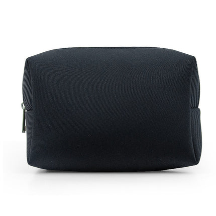 Diving Material Mobile Phone Earphone Small Item Storage Bag with Zipper, Portable Toiletry and Makeup Bag, Three-Dimensional Non-Collapsible Small Size