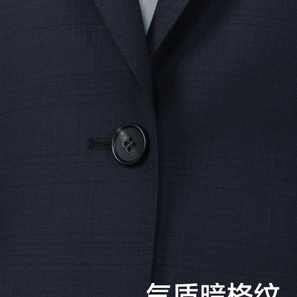High-End Women's Suit 70% Wool Machine Washable Suit High-End Work Clothes Professional Formal Wear for Men and Women