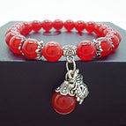 S508-red agate Dragon
