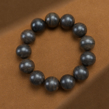 Shen Guibao Chen Xiang 8mm Double Ring Half Bracelet Barrel Bead Bracelet Five Sutra String Beads Niche Wen Play Jewelry Wholesale