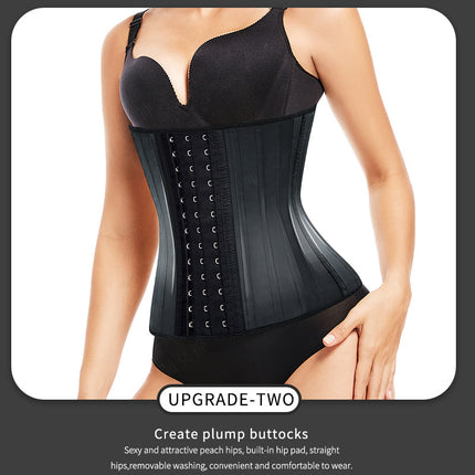 Cross-Border Latex Girdle Large Size Waist Shaping Abdominal Belt Corset Girdle Women's Sports Fitness Body Waist Trainer