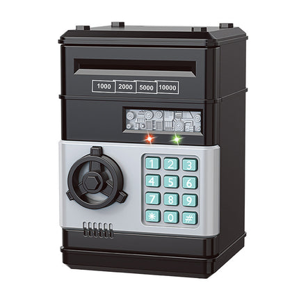 Cross-border atm smart password piggy bank large capacity children's creative piggy bank can only enter the piggy bank