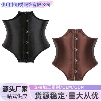 Short Waist Cincher Corset for Tummy Control and Body Shaping, Aliexpress Cross-Border Supply