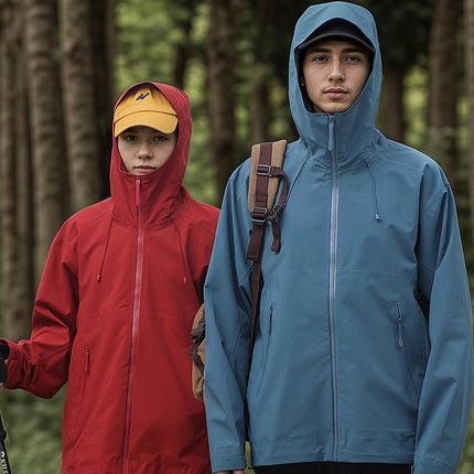 New Bird Home Outdoor Mountaineering Hard Shell Jacket Men's Three-proof Fabric Fashion Trendy Multi-color Optional Couple Jacket