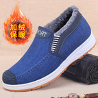 HJ-Blue-cotton shoes / 40
