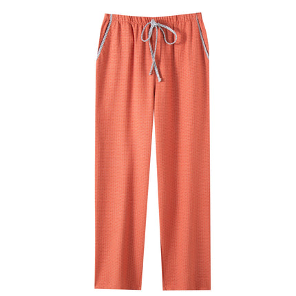 2025 New Pure Cotton Jacquard Couple Style Home Pants Spring, Autumn and Winter Pajamas Are Breathable, Comfortable and Can Be Worn Outside and Can Be Shipped on Behalf of Others
