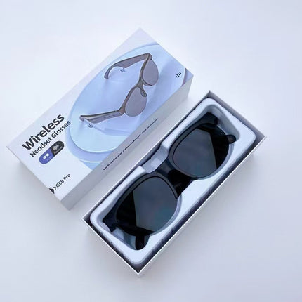 Cross Border XG88PRO Wireless Bluetooth Glasses Headset 5.3 Stereo OWS Bluetooth Headset Riding Sunglasses