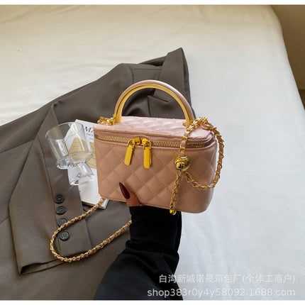 Mobile Phone Bag Korean Style Fashion Niche Single Shoulder Crossbody Bag for Women 2026 Spring New Chain Trendy Travel Small Square Bag