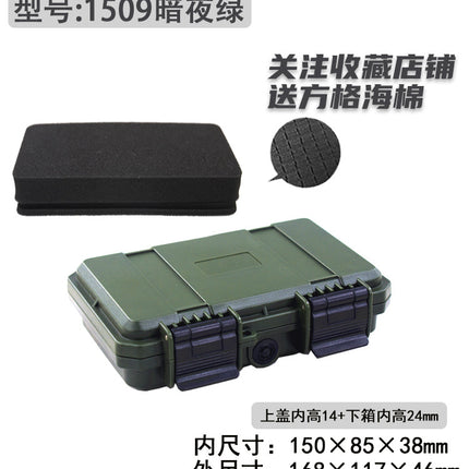 Abs Tool Box Precision Instrument Ip67 Waterproof Safety Plastic Protective Box Three-Proof Edc Small Parts Box Pp