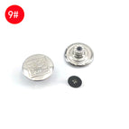 9#Stainless steel environmentally friendly buckles (default screws can be equipped with aluminum nails)