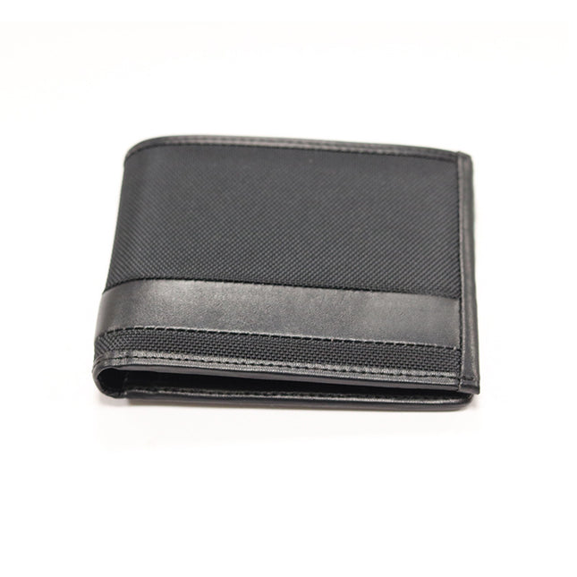 New nylon stitching leather multi-card position Joker money clip short wear-resistant wallet wallet manufacturers wholesale