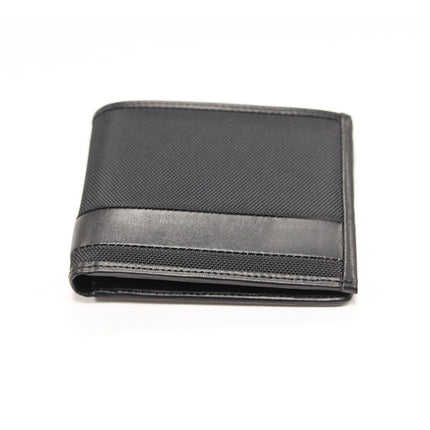 New nylon stitching leather multi-card position Joker money clip short wear-resistant wallet wallet manufacturers wholesale