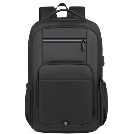 17inch Large Capacity Backpack Multifunctional USB Interface Storage Business Backpack Casual Travel Wear-Resistant Computer Bag