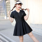 6301/6302 one piece - pure black (quick drying and skin-friendly) / L recommendation 50-55kg