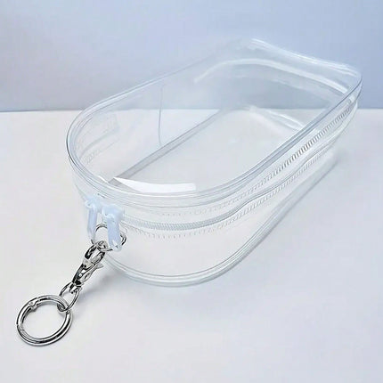 Labubu Protective Cover Vinyl Protective Case Transparent Doll Storage Bag 50 Silk Dustproof Storage Bag Baby Walking Bag