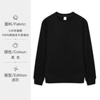 black round neck / S (recommend 45.00 kg-55.00 kg