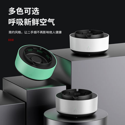 Self-priming household negative ion oxygen bar oxidation purifier multifunctional intelligent second-hand smoke dust ashtray