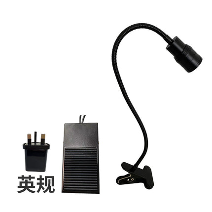 Uv Eyelash Glue Quick-Drying Lamp with Timer, Foot-Operated Beauty Eyelash Studio Curing Lamp, Led Ultraviolet Lamp, Uv Curing Lamp