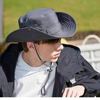 Cloth strip outdoor fisherman--grey / Free size