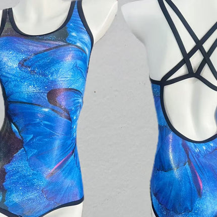 Korean Racing Swimsuit Swimming Pool Special 2025 New Swimming Quick-Drying Training Sports One-Piece Women's Swimsuit