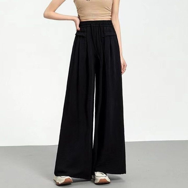 Bargain Find~ Final Stock, Tags Removed, Withdrawn. Women's Wide-Leg Skirt Pants, Plus Size, Casual Yamamoto Style Long Pants