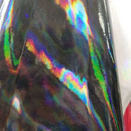 New Magic Mirror All-sided Elastic Pu Leather Colorful Laser Soft Scratch Resistant Leggings Leather Skirt Leather Pants Gloves Fabric