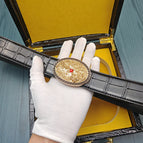 Black-Gold Buckle / 105cm