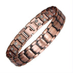Antique bronze full magnetic 1.5cm wide double row