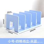 Small four columns bookend/ice blue