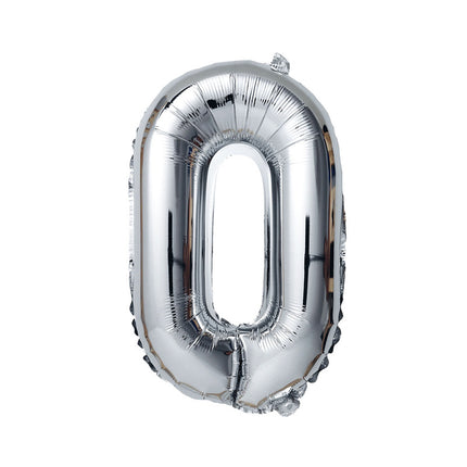 32 inch fine packaging digital aluminum foil balloon independent paper card packaging birthday party decoration floating air ball wholesale