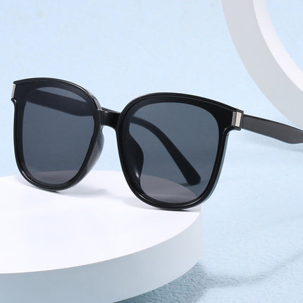 2026 Large Square Frame High-End Sunglasses Korean Style Face-Covering Small Face-Enhancing Sunglasses Anti-Uv Sunglasses for Women
