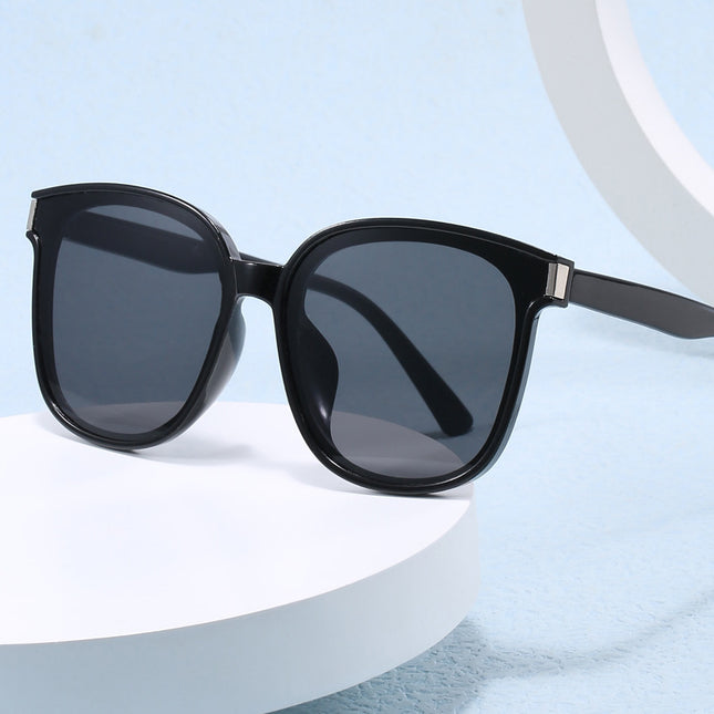 2026 Large Square Frame High-End Sunglasses Korean Style Face-Covering Small Face-Enhancing Sunglasses Anti-Uv Sunglasses for Women