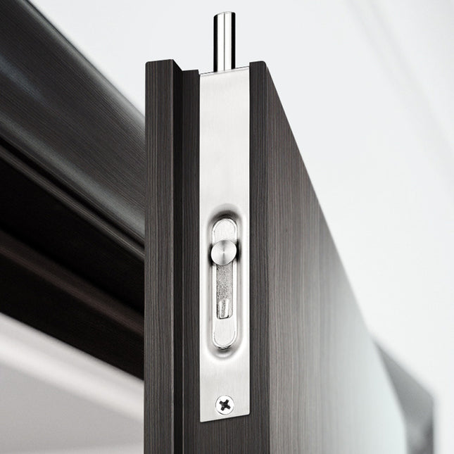 Wooden door ground bolt stainless steel up and down concealed old-fashioned door bolt door security door mother door world ground bolt lock