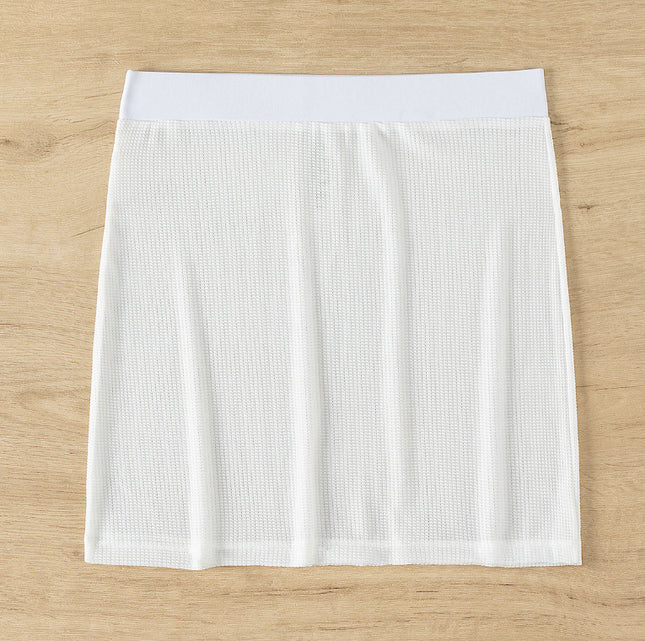 European and American Cross-Border Hip-Covering Skirt, Solid Color, Sexy and High-End, Suitable for Hot Spring Vacations and Beachwear, Tight-Fitting Wrap Skirt Swimsuit Item