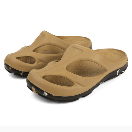 2023 New Hole Shoes Breathable Thick-soled Student Shoes Beach Shoes for Home and Outer Wear