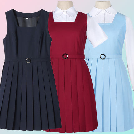 Jumpsuit Vest Dress Cos Chainsaw Man War Devil School Uniform Anime Cosplay Costume Female High School Jk Uniform Skirt