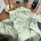Green shirt / One size fits all 40-57.5kg