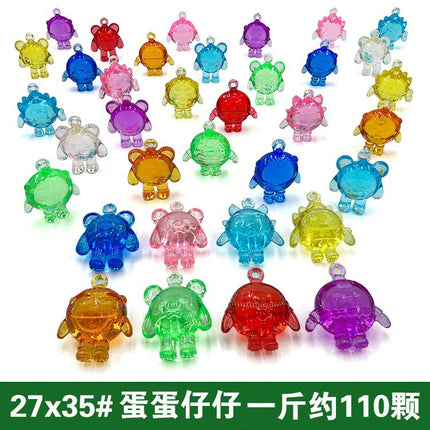 Children's Crystal Toy Playground Candy Grabber Machine Crystal Gem Ocean Creature Game Treasure Toddler Reward