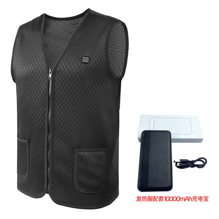 Magnetic Therapy Heating Vest Winter Warm Health Physiotherapy Charging Heating Clothes Vest Electric Heating Vest Wholesale