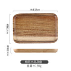 Acacia wood tray (bubble bag packaging)